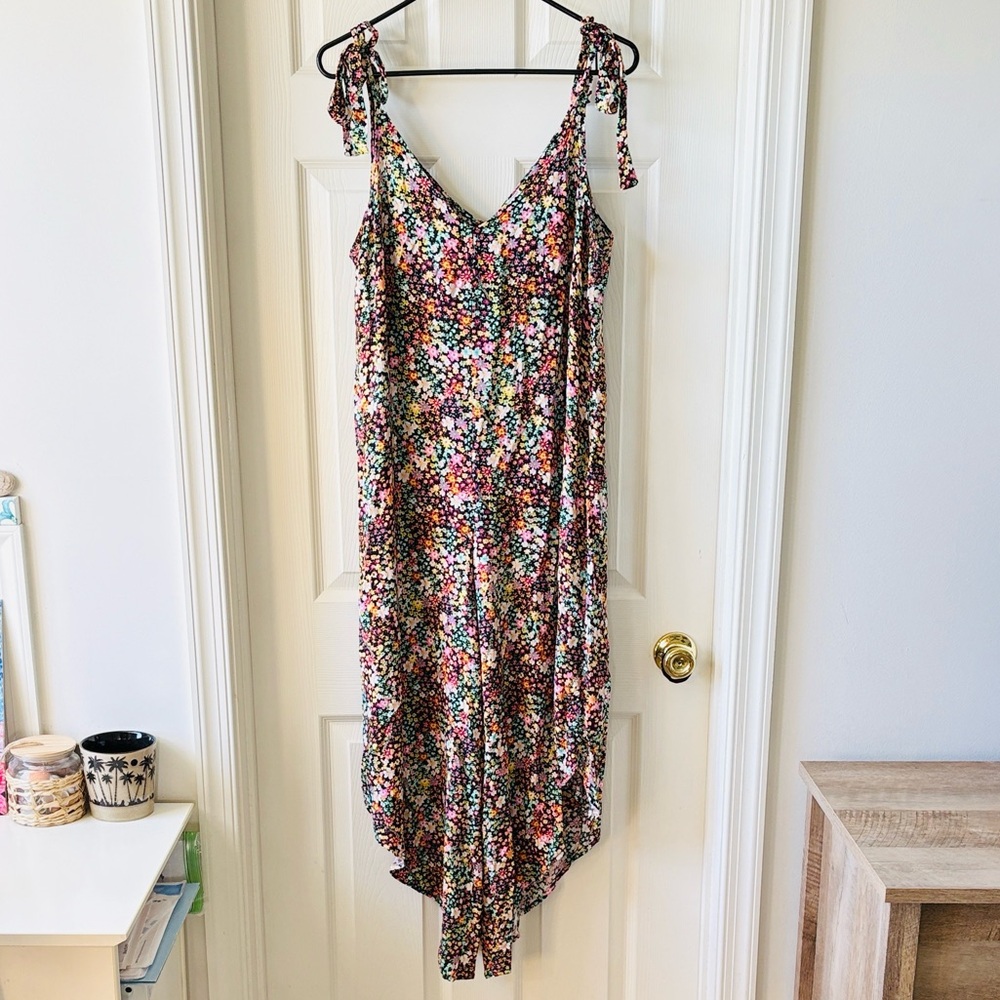 Vince Camuto Floral Jumpsuit